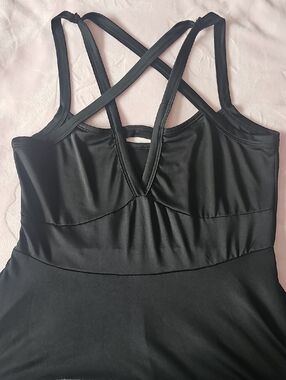 Black Strappy Dress